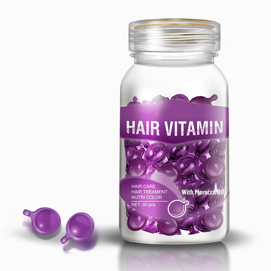 Hair Purple Vitamin Capsule