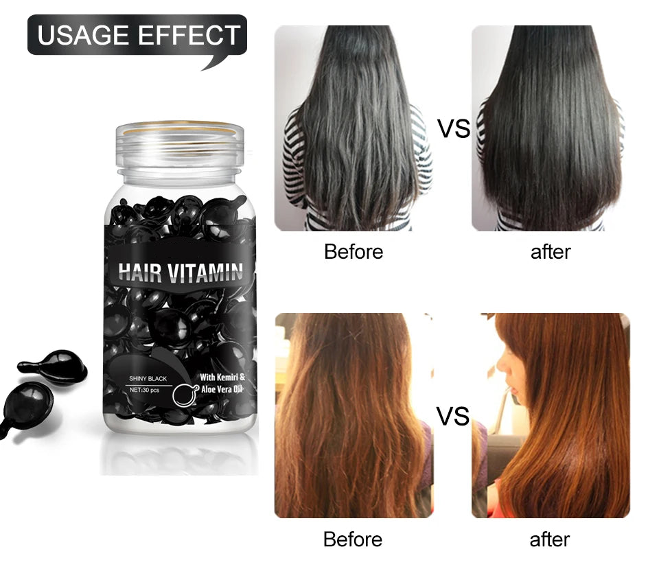 Hair Black Vitamin Capsule