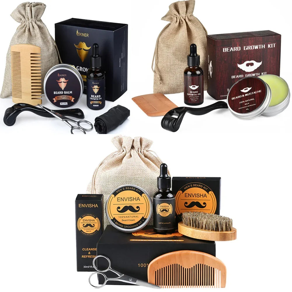 Beard Growth Kit for Men