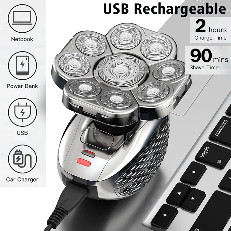 Men’s 6-in-1 Head Electric Shaver