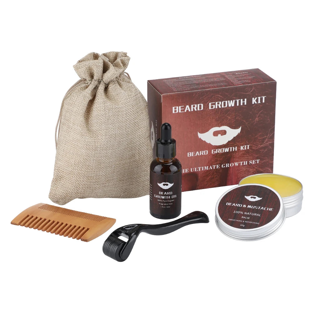 Beard Growth Kit for Men