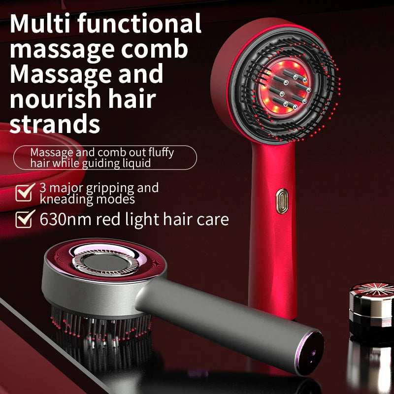 Red Light Hair Growth Massage Lamp