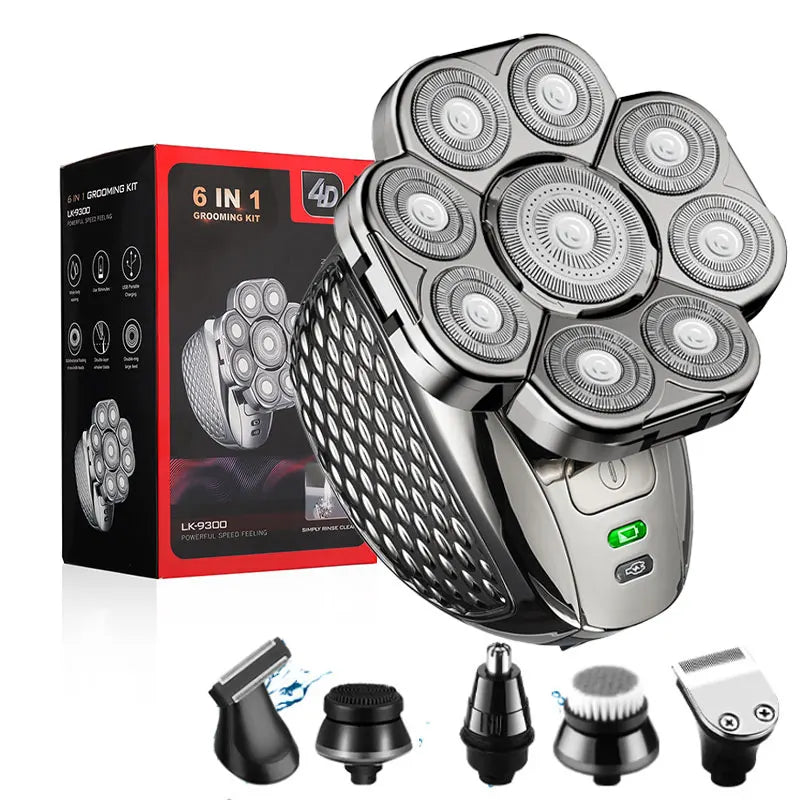 Men’s 6-in-1 Head Electric Shaver