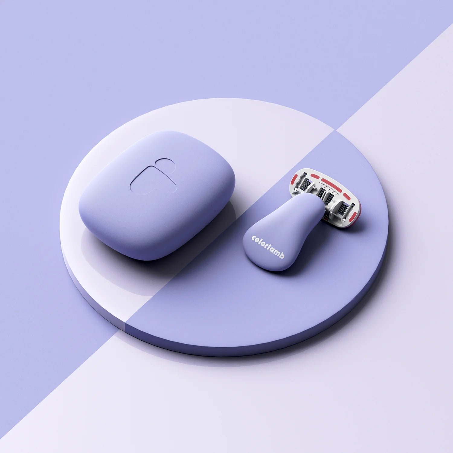 Colorlamb Portable Women Razor