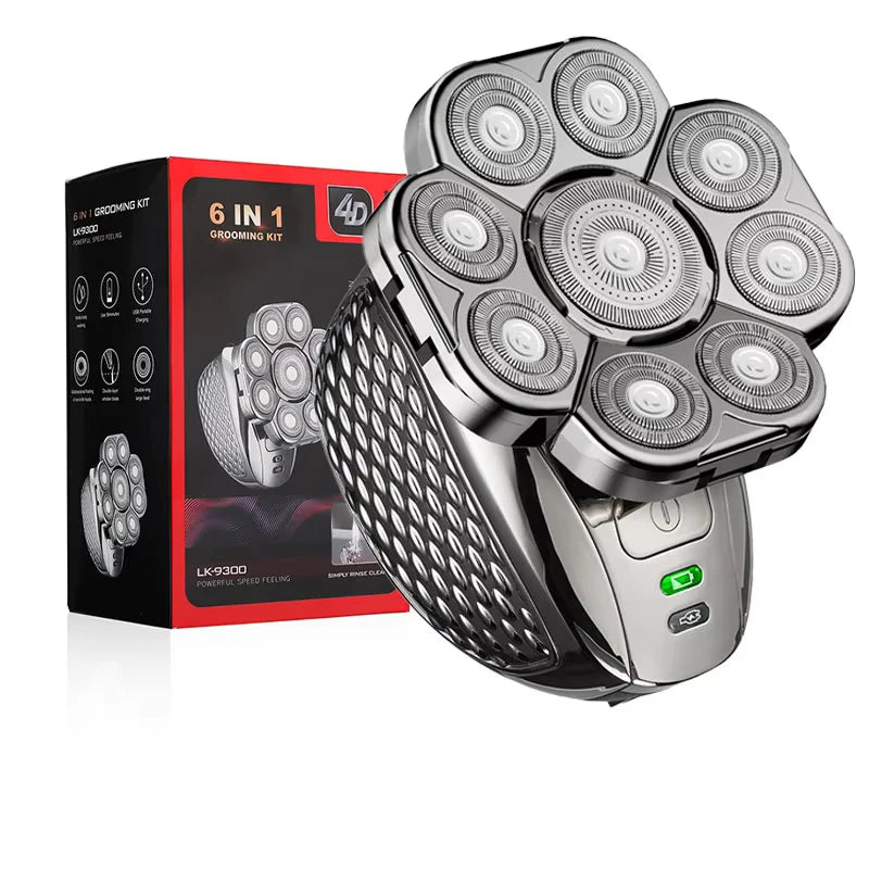 Men’s 6-in-1 Head Electric Shaver